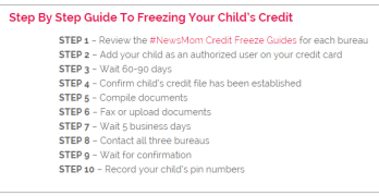 Child Credit Freeze Guide