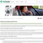 Orbit Responds to Chemical Flame Retardants Found in their Car Seats